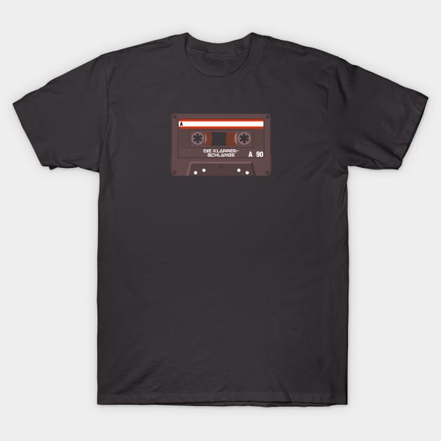 Die-Klapperschlange casette T-Shirt by Liveshow